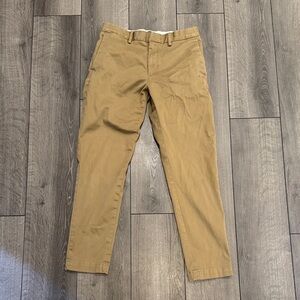 Men’s Banana Republic Khaki Chinos Mason Athletic Tapered Fit Sz 31x32